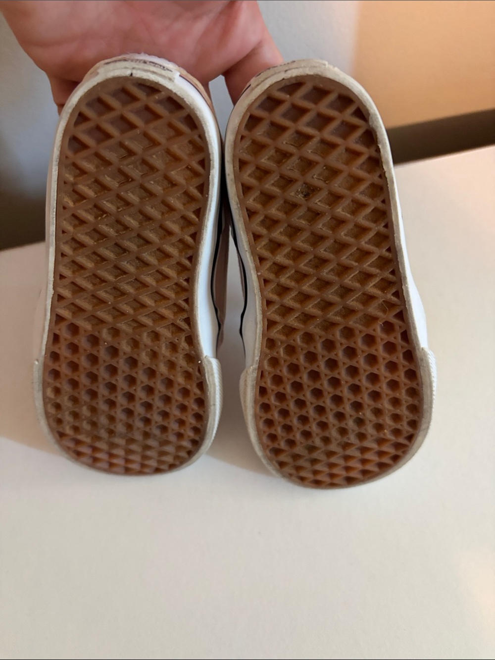 Vans Kids Pink Velcro Old Skool Style Sneakers image 4
